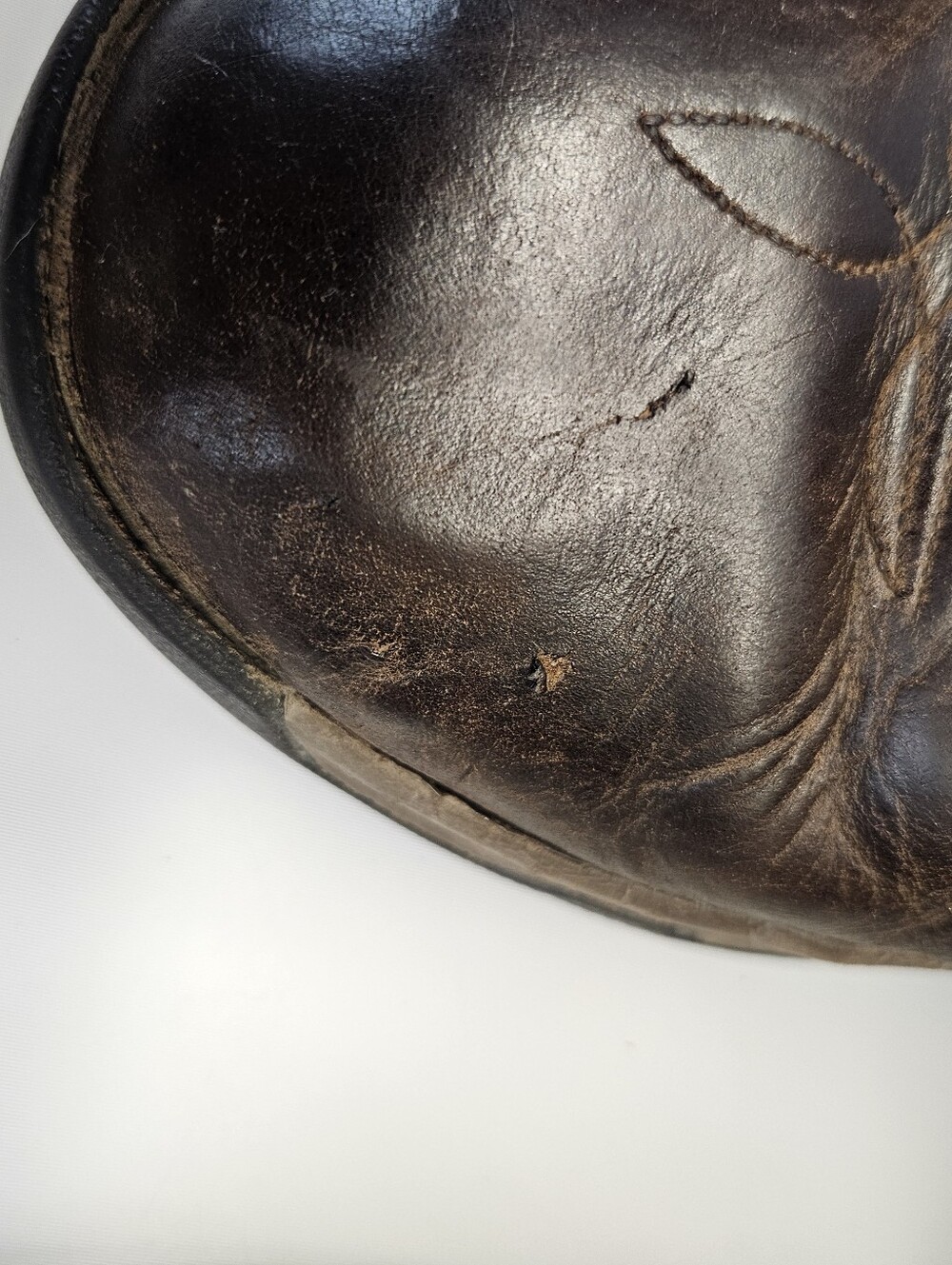ARIAT Terrain Pull-on H2O Brown Waterproof Boots US Men 9.5EE Flawed Worn - Picture 5 of 13